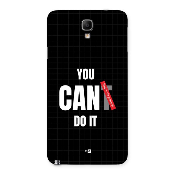 You Can Do It Back Case for Galaxy Note 3 Neo