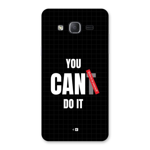 You Can Do It Back Case for Galaxy On7 Pro