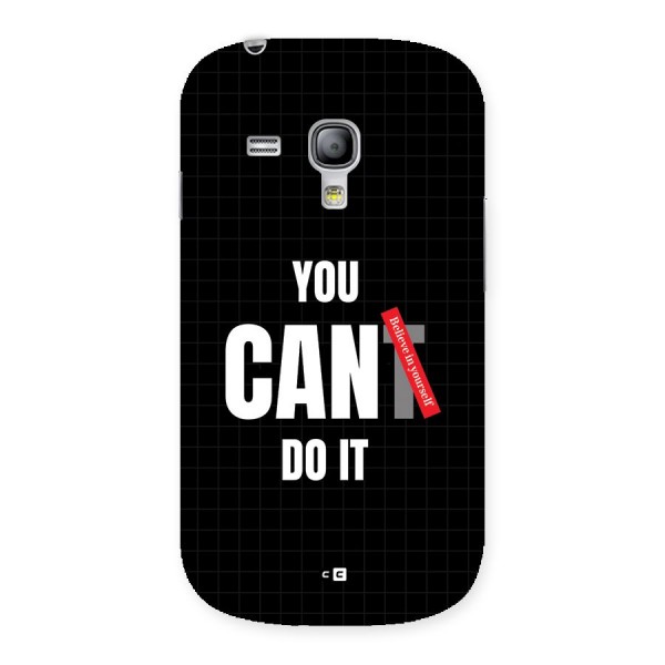 You Can Do It Back Case for Galaxy S3 Mini