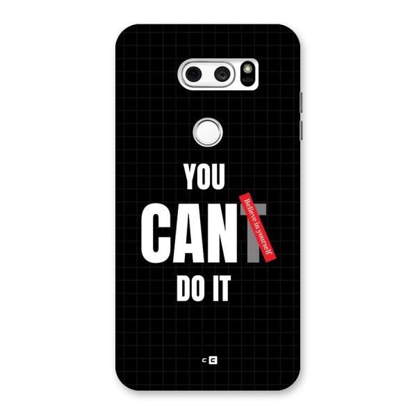 You Can Do It Back Case for LG V30
