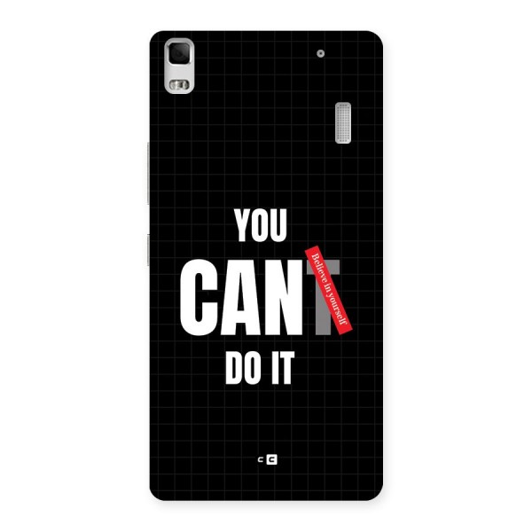 You Can Do It Back Case for Lenovo K3 Note