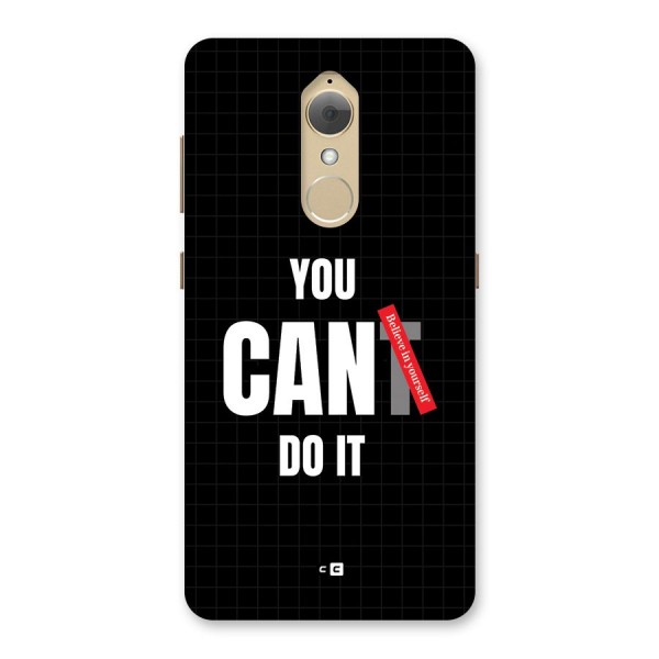 You Can Do It Back Case for Lenovo K8