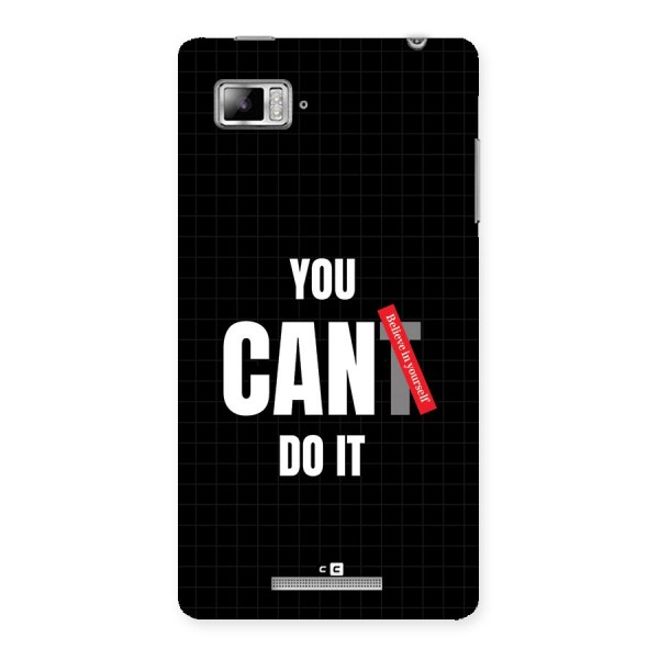 You Can Do It Back Case for Lenovo Vibe Z K910
