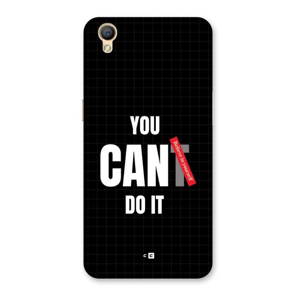 You Can Do It Back Case for Oppo A37