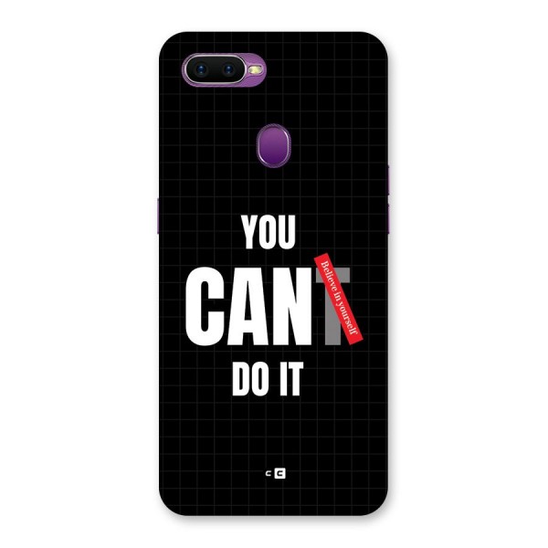 You Can Do It Back Case for Oppo F9