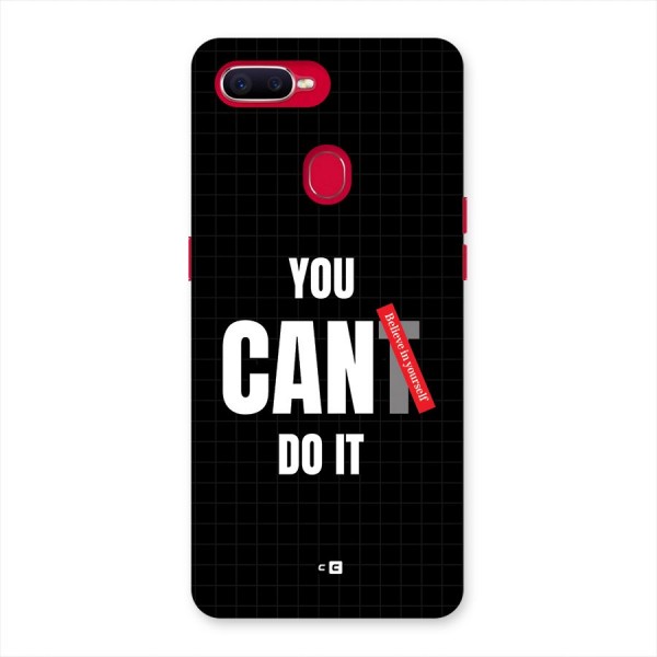 You Can Do It Back Case for Oppo F9 Pro