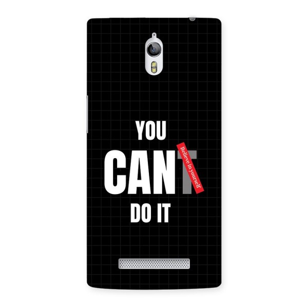 You Can Do It Back Case for Oppo Find 7