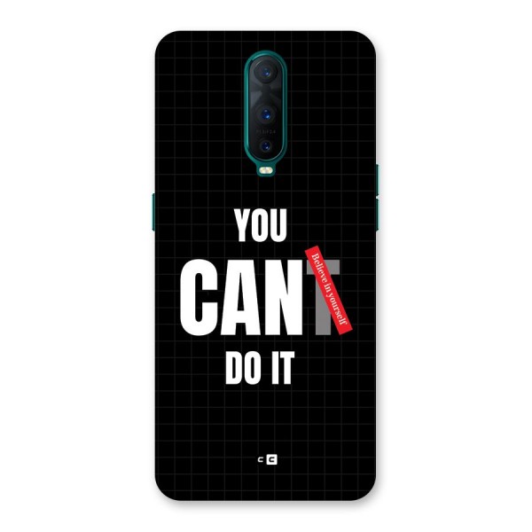 You Can Do It Back Case for Oppo R17 Pro