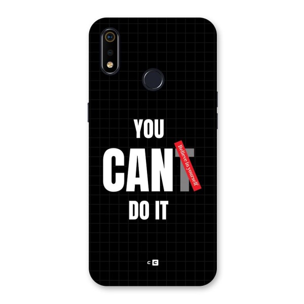 You Can Do It Back Case for Realme 3i