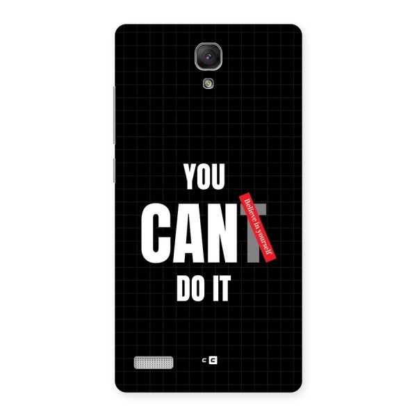 You Can Do It Back Case for Redmi Note