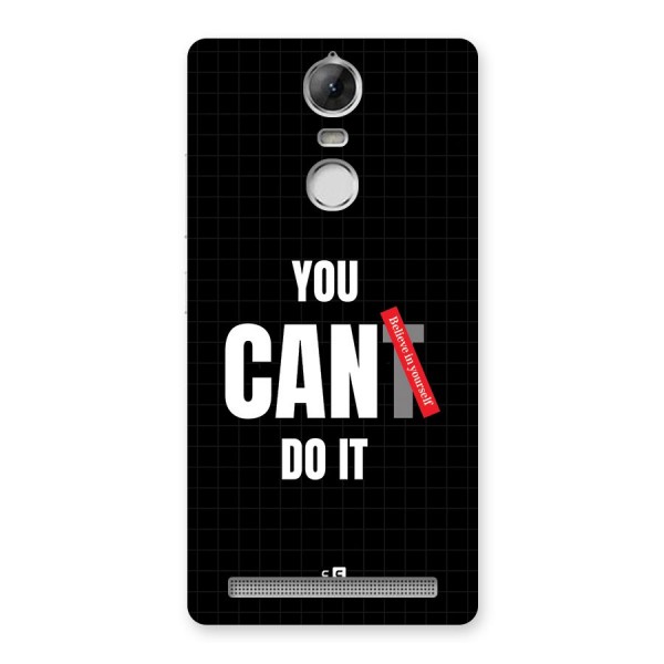 You Can Do It Back Case for Vibe K5 Note