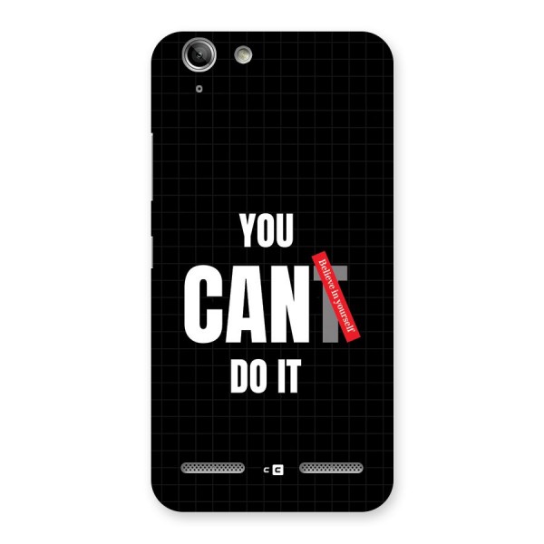 You Can Do It Back Case for Vibe K5 Plus