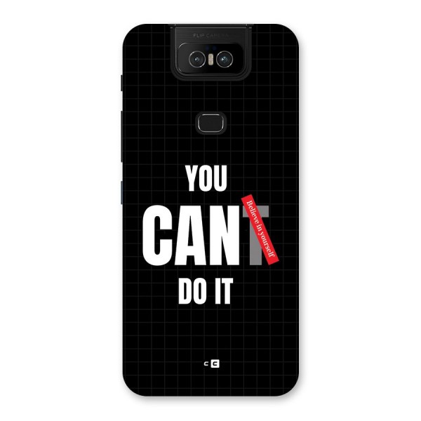 You Can Do It Back Case for Zenfone 6z