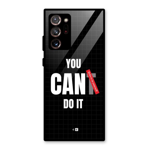 You Can Do It Glass Back Case for Galaxy Note 20 Ultra 5G