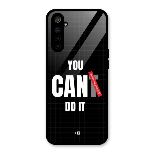 You Can Do It Glass Back Case for Realme 6