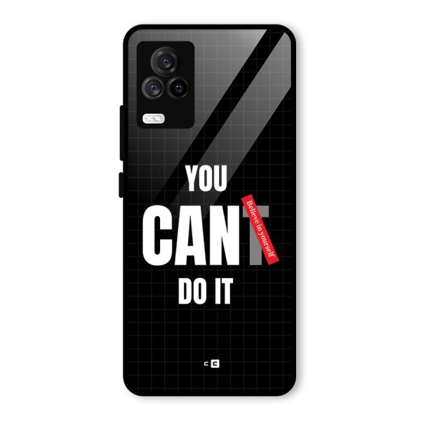 You Can Do It Glass Back Case for Vivo iQOO 7 Legend 5G