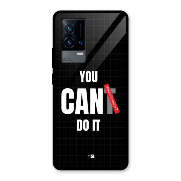You Can Do It Glass Back Case for iQOO 9 5G