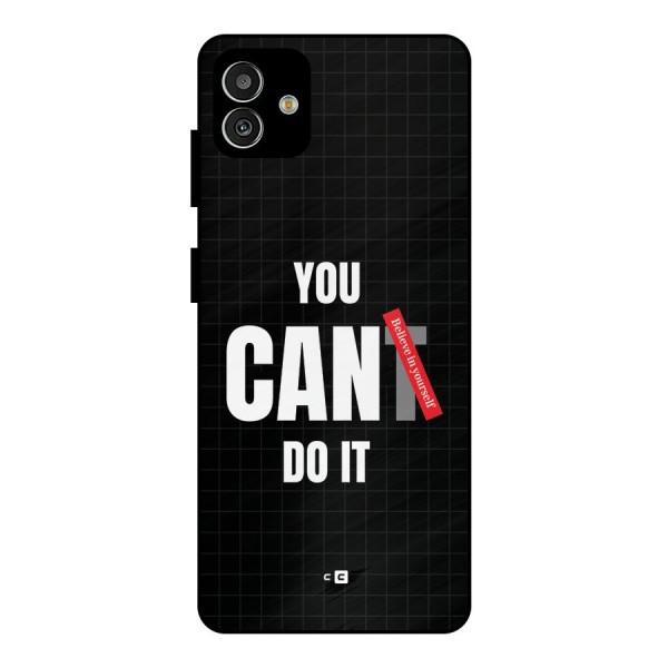 You Can Do It Metal Back Case for Galaxy M13 5G