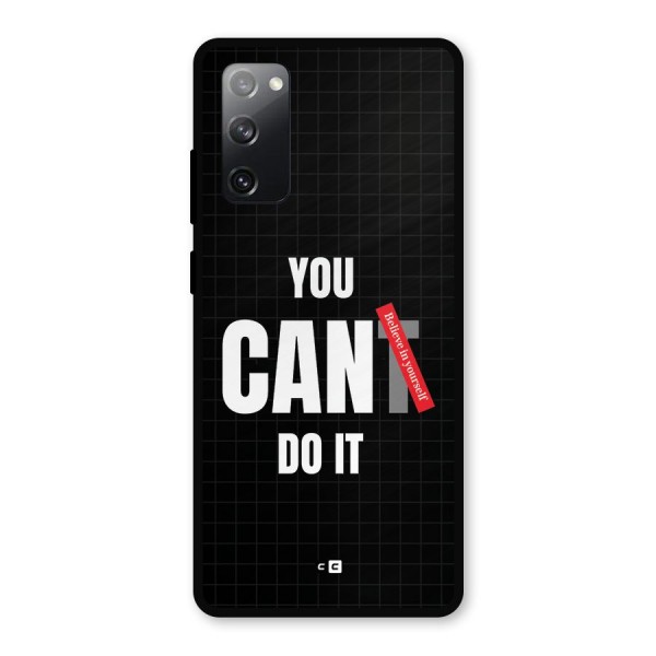 You Can Do It Metal Back Case for Galaxy S20 FE 5G