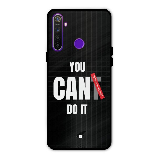 You Can Do It Metal Back Case for Realme Narzo 10