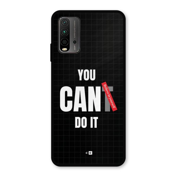 You Can Do It Metal Back Case for Redmi 9 Power