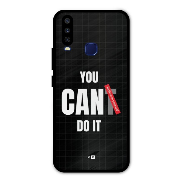 You Can Do It Metal Back Case for Vivo V17