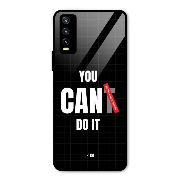 You Can Do It Metal Back Case for Vivo Y20i