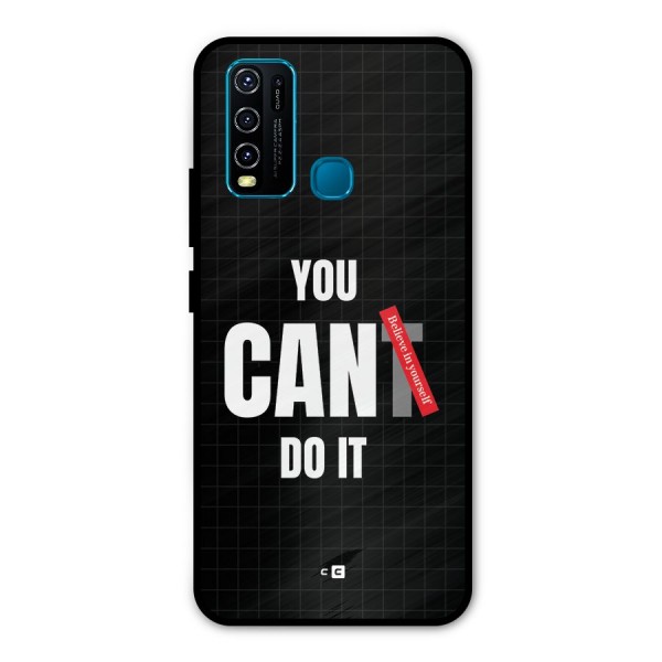 You Can Do It Metal Back Case for Vivo Y50