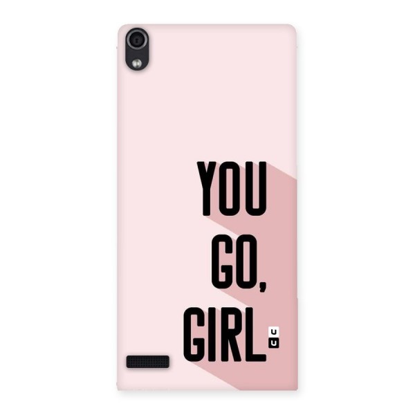 You Go Girl Shadow Back Case for Ascend P6