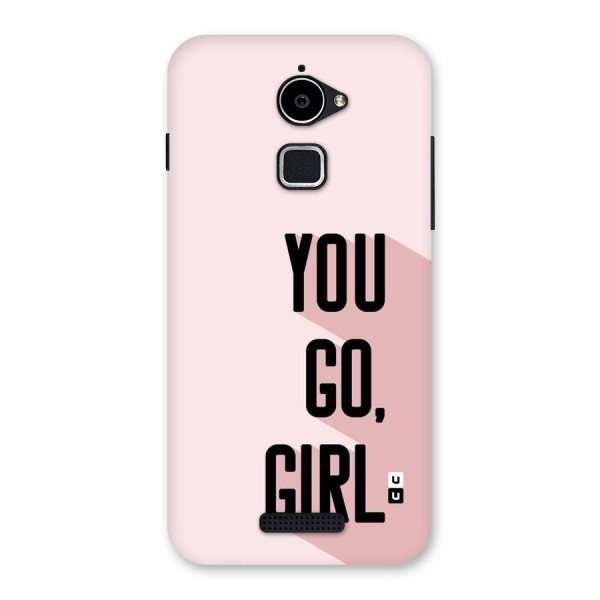 You Go Girl Shadow Back Case for Coolpad Note 3 Lite