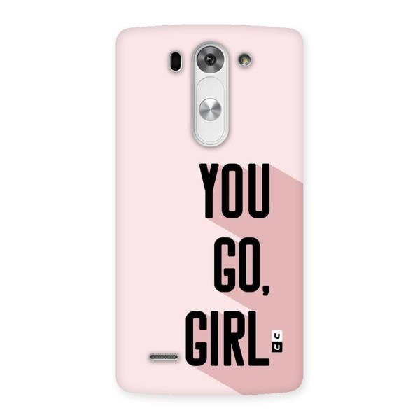 You Go Girl Shadow Back Case for LG G3 Beat
