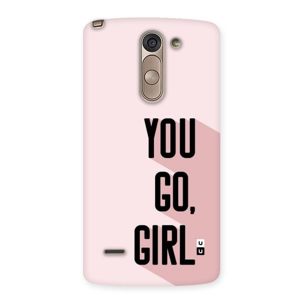 You Go Girl Shadow Back Case for LG G3 Stylus