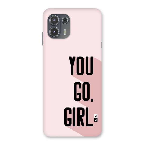 You Go Girl Shadow Back Case for Motorola Edge 20 Fusion