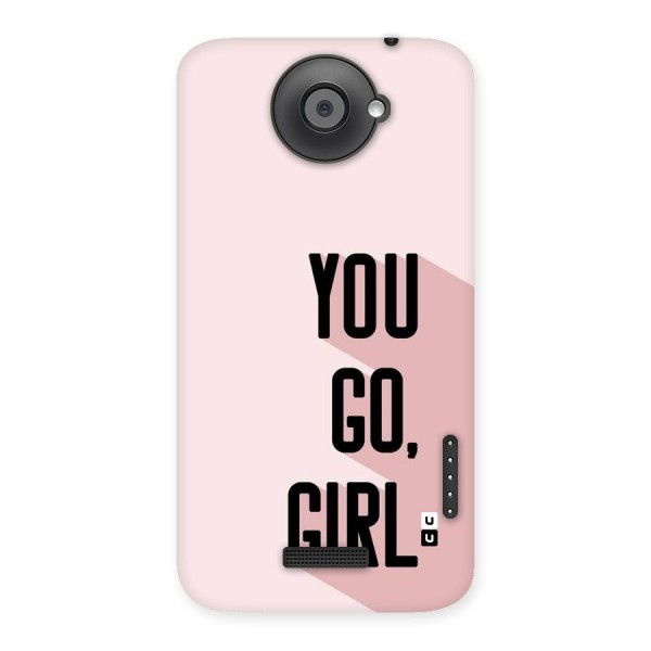 You Go Girl Shadow Back Case for One X