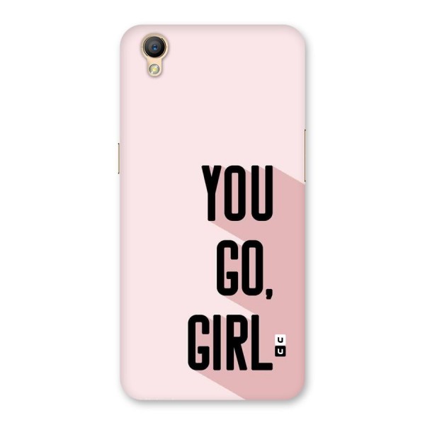 You Go Girl Shadow Back Case for Oppo A37