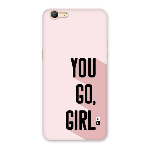 You Go Girl Shadow Back Case for Oppo A39