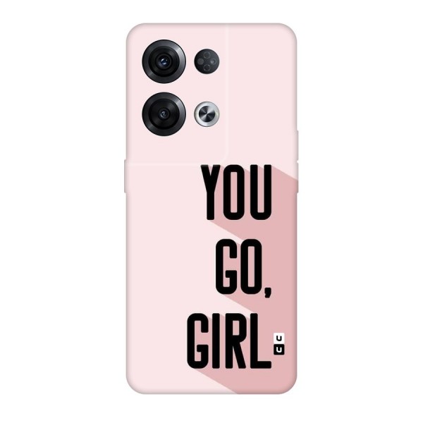 You Go Girl Shadow Back Case for Oppo Reno8 Pro 5G