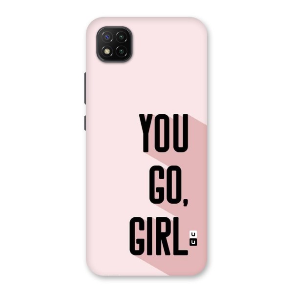 You Go Girl Shadow Back Case for Poco C3