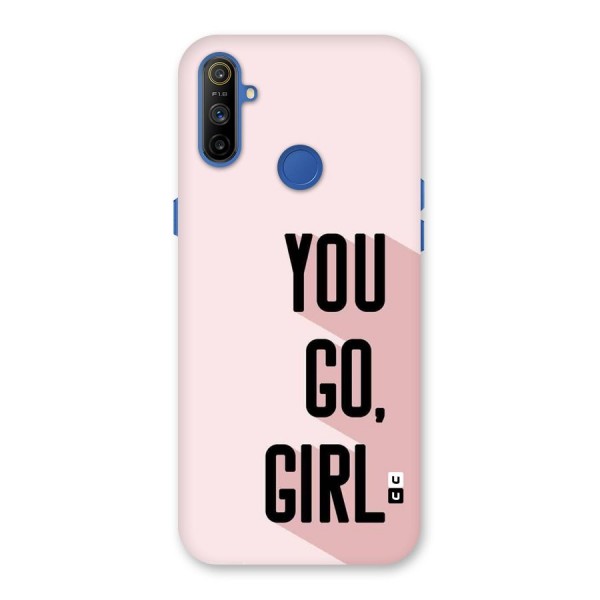 You Go Girl Shadow Back Case for Realme Narzo 10A
