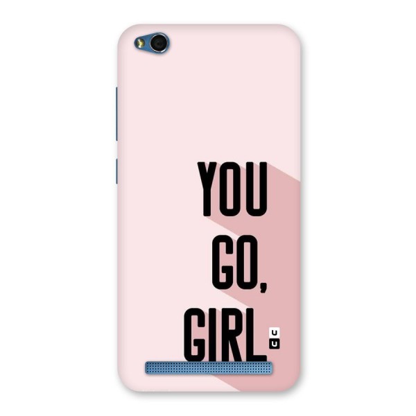 You Go Girl Shadow Back Case for Redmi 5A