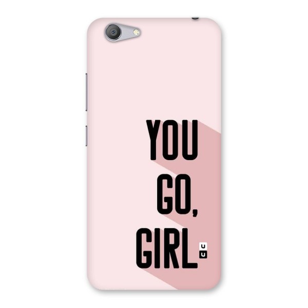 You Go Girl Shadow Back Case for Vivo Y53