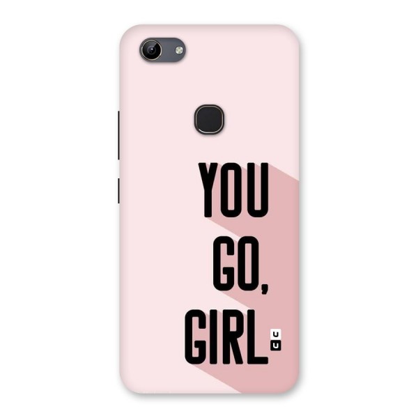 You Go Girl Shadow Back Case for Vivo Y81