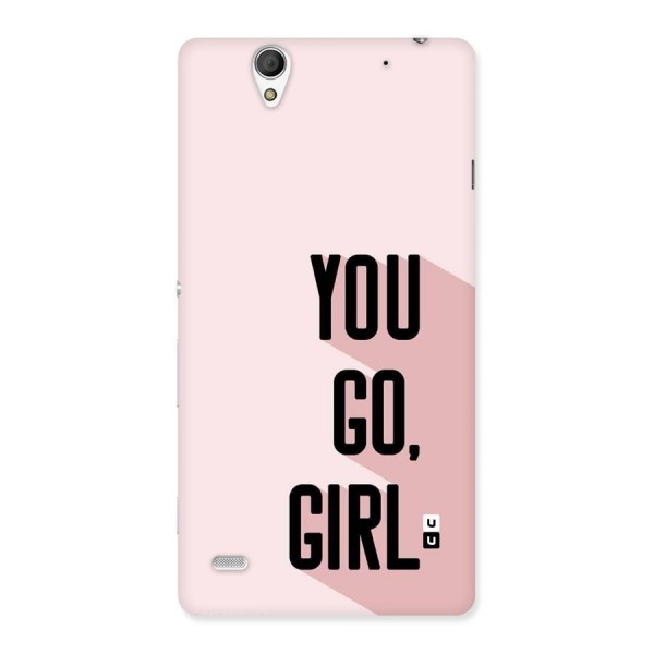 You Go Girl Shadow Back Case for Xperia C4