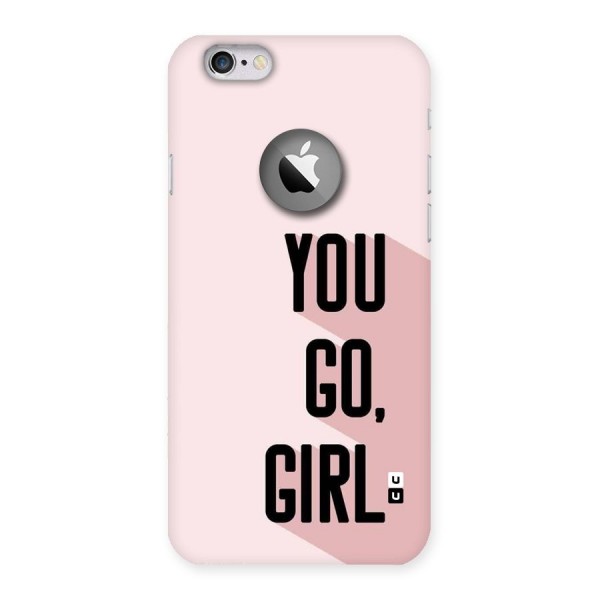You Go Girl Shadow Back Case for iPhone 6 Logo Cut