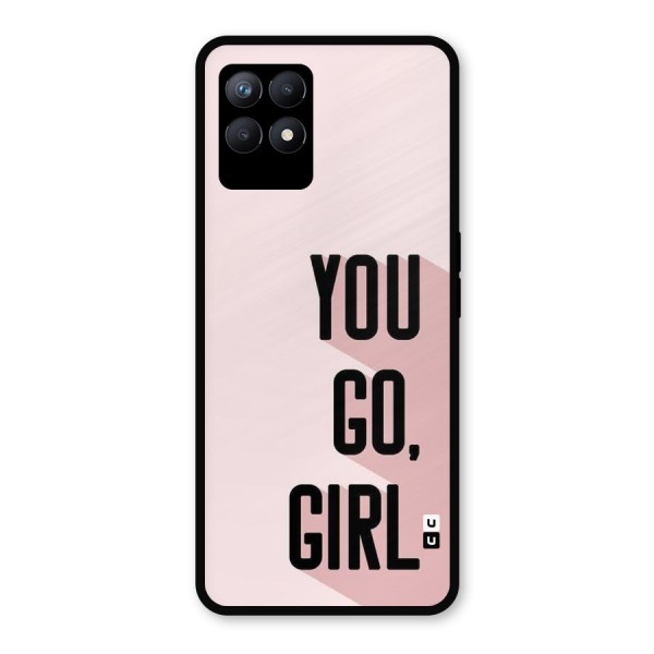 You Go Girl Shadow Metal Back Case for Realme Narzo 50