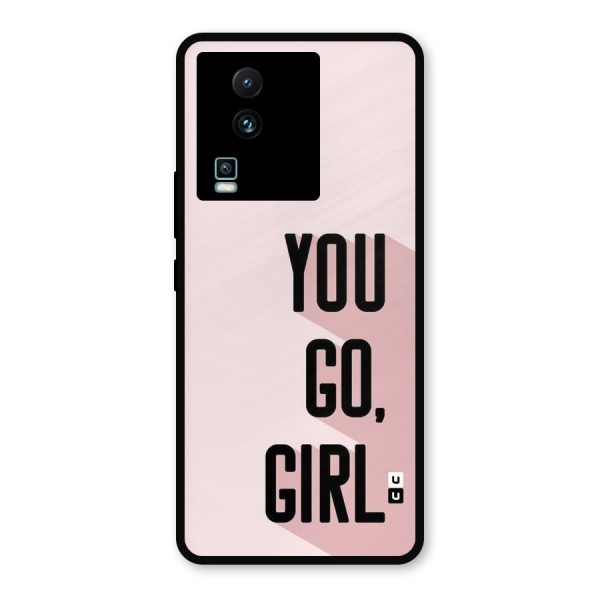 You Go Girl Shadow Metal Back Case for iQOO Neo 7 Pro