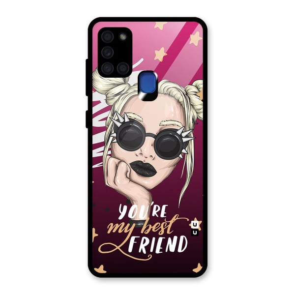 You My Best Friend Back Case for Galaxy A21s
