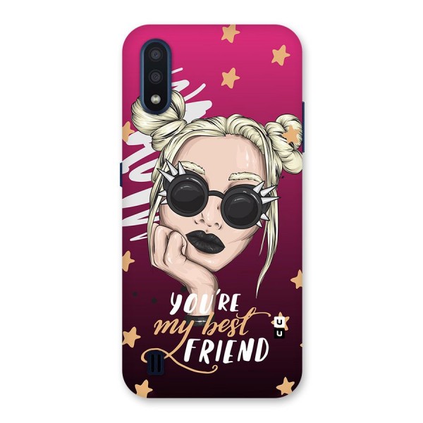 You My Best Friend Back Case for Galaxy M01