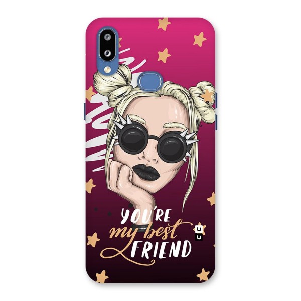 You My Best Friend Back Case for Galaxy M01s