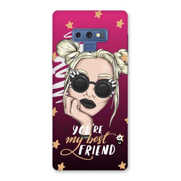 You My Best Friend Back Case for Galaxy Note 9